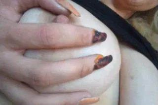 Cum drizzling off my tongue wh... - Image 4