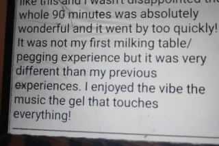 90 MINUTES "TWICE IS EVEN NICER" MILKING TABLE/ NAUGHTY NURU MASSAGE FOR THISE THAT ENJOY MORE! - Image 11