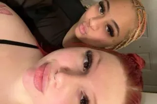 soaking wet threesome💦🥳🍆❤😍😛 - ... - Image 1